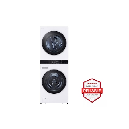 Lg LG WashTower Single Unit Front Load Washer and Electric Dryer Combo WKEX200HWA